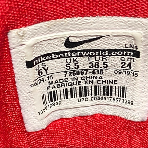 🧡Nike Kobe X 10 2015 ‘Hot Lava’ OG, Size 6Y - Picture 12 of 12